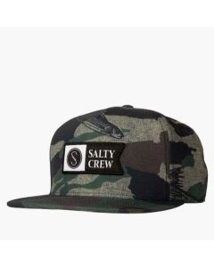Men's Salty Crew Alpha Tech 5 Panel Hat