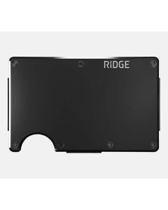 Ridge Accessories Wallet Black Aluminum