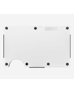 Ridge Accessories Polar White Aluminum Wallet