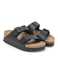 Women's Birkenstock Arizona Flex Platform - Black