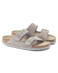 Unisex Birkenstock Arizona Soft Footbed - Stone Coin