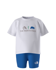 Infant Boy's North Face Cotton Summer Set