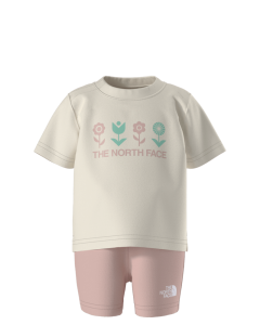 Infant Girl's North Face Cotton Summer Set
