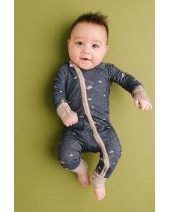 Infant Boy's Little One Shop Moonlight Night Bamboo Sleeper
