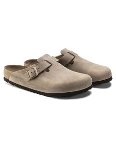 Unisex Birkenstock Boston Soft Footbed Regular - Tobacco Brown