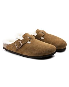 Unisex Birkenstock Boston Shearling - Mink