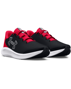 Boys' Under Armour Charged Pursuit 3 Big Logo Running Shoes