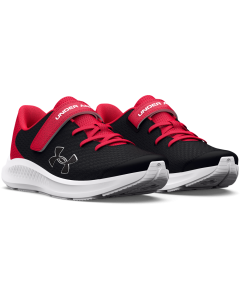 Boys' Under Armour Pursuit 3 AC Big Logo Running Shoes