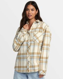 Women's RVCA Breeze Flannel Long-Sleeve Shirt