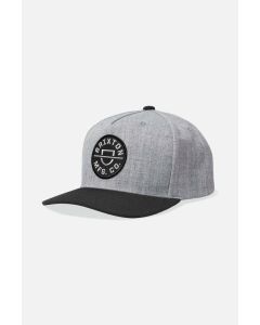 Men's Brixton Crest C MP Snapback Hat