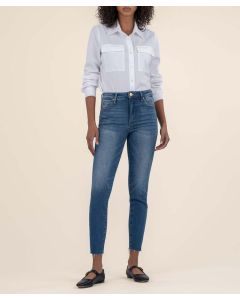 Women's Kut From The Cloth Charlize High Rise Fab Ab Ciga Jeans