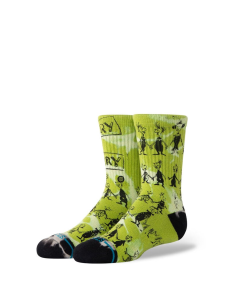 Youth Stance Down In Whovile Crew Sock