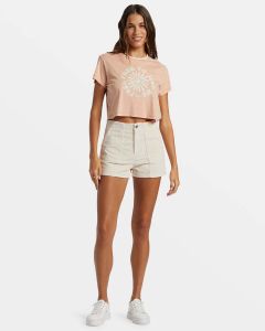Women's Roxy Feel Free Cropped Tee