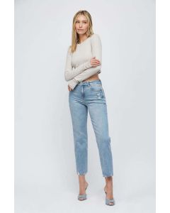 Women's Hidden Tracy Cropped Straight Jean