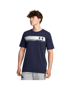 Men's Under Armour Left Chest Stripe Short-Sleeve