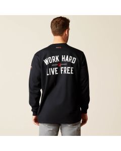 Men's Ariat Fr Work Hard Live Free Long Sleeve