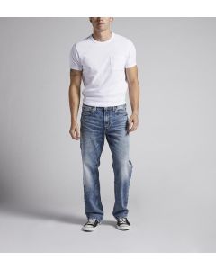 Men's Silver Grayson Classic Fit Straight Leg Jeans