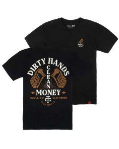 Men's Troll Co. Black Fastened Tee