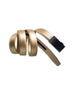 Women's Mission Belt Obsidian 30 - Gold Leather