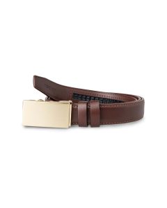 Youth Boy's Mission Belt 24K Gold - Brown