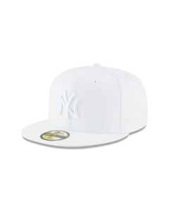 Men's New Era Whiteout Basic 59FIFTY Fitted New York Yankees