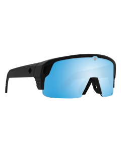 Spy Optic Monolith 5050 Matte Black Frame Polar Ice Blue Spectra Mirror