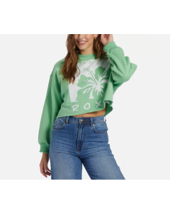 Women's Roxy Morning Hike Long-Sleeve Crop Tee