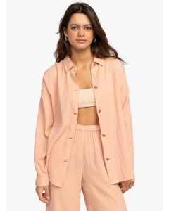 Women's Roxy Morning Time Button-Up Shirt