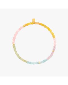 Ombre Rainbow Bead Stretch Ank