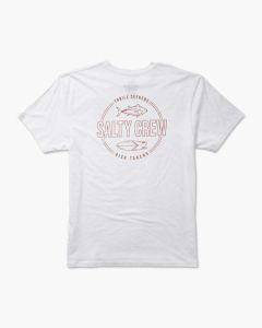Men's Salty Crew Outlined Short-Sleeve Tee