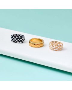 Pura Vida Checkerboard Seed Bead Stretch