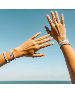 Pura Vida Multi Mini Braided Bracelet