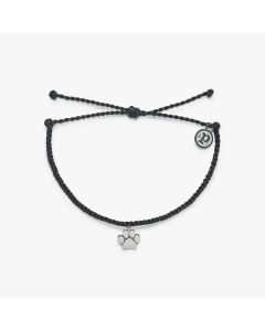 Pura Vida Paw Print Charm Bracelet