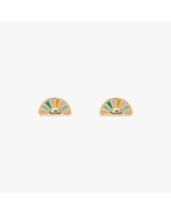 Pura Vida Sunset Stripped Stud Earrings
