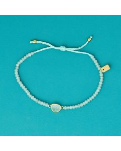 Pura Vida Surfrider Dainty Gemstone Bracelet