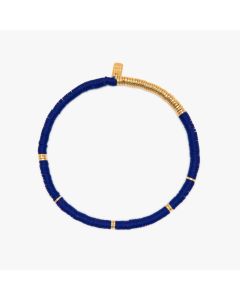Pura Vida Surfrider Gold Stretch Anklet
