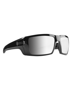 SPY Optics Rebar ANSI Polished Black Frame with Happy Bronze Platinum Spectra Mirror Lens