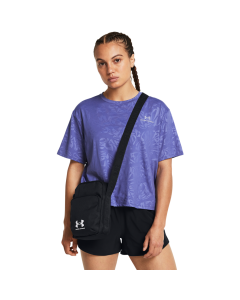 Women's Under Armour Vanish Energy Emboss Crop Short-Sleeve