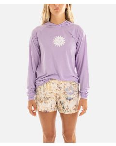 Women's Jetty Smiles UV Hood - Lavender
