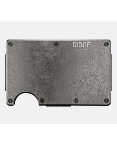 Ridge Accessories Stonewashed Titanium Wallet