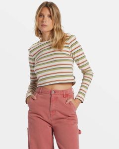 Women's Billabong Tommy Stripe Long-Sleeve Tee