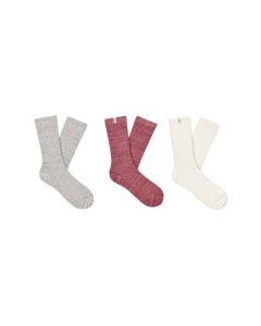 Women's UGG Rib Knit Slouchy Crew 3 Pack