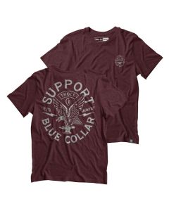 Men's Troll Co. Maroon Winged Tee