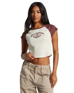 Women's Billabong Blissed Raglan Tee