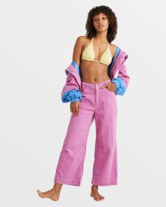 Women's Billabong Sea Tone Wide Leg Corduroy Trousers