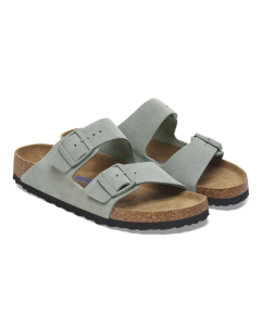Women's Birkenstock Arizona Soft Footbed - Pure Sage