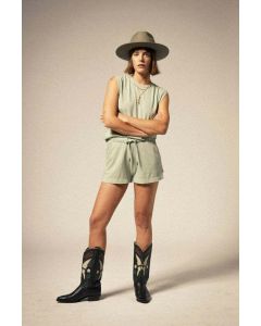 Women's Brixton Carefree Organic Garment Dyed Lounge Short