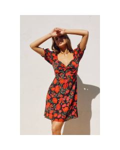Women's Dress Forum Hearts On Fire Twist Knot Mini Dress