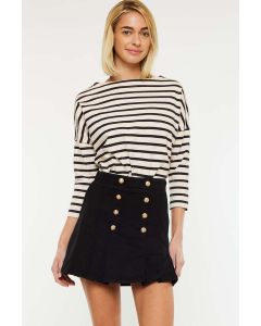 Women's Kancan Irene High Rise Pleated Mini Skort