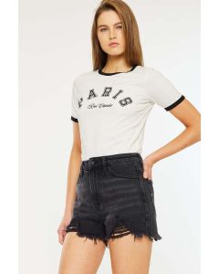 Women's Kancan Ivanna Ultra High Rise Mom Shorts